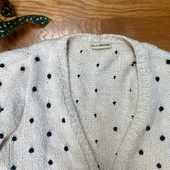 Ulla Johnson Polka Dot Cardigan - Picture 7 of 7